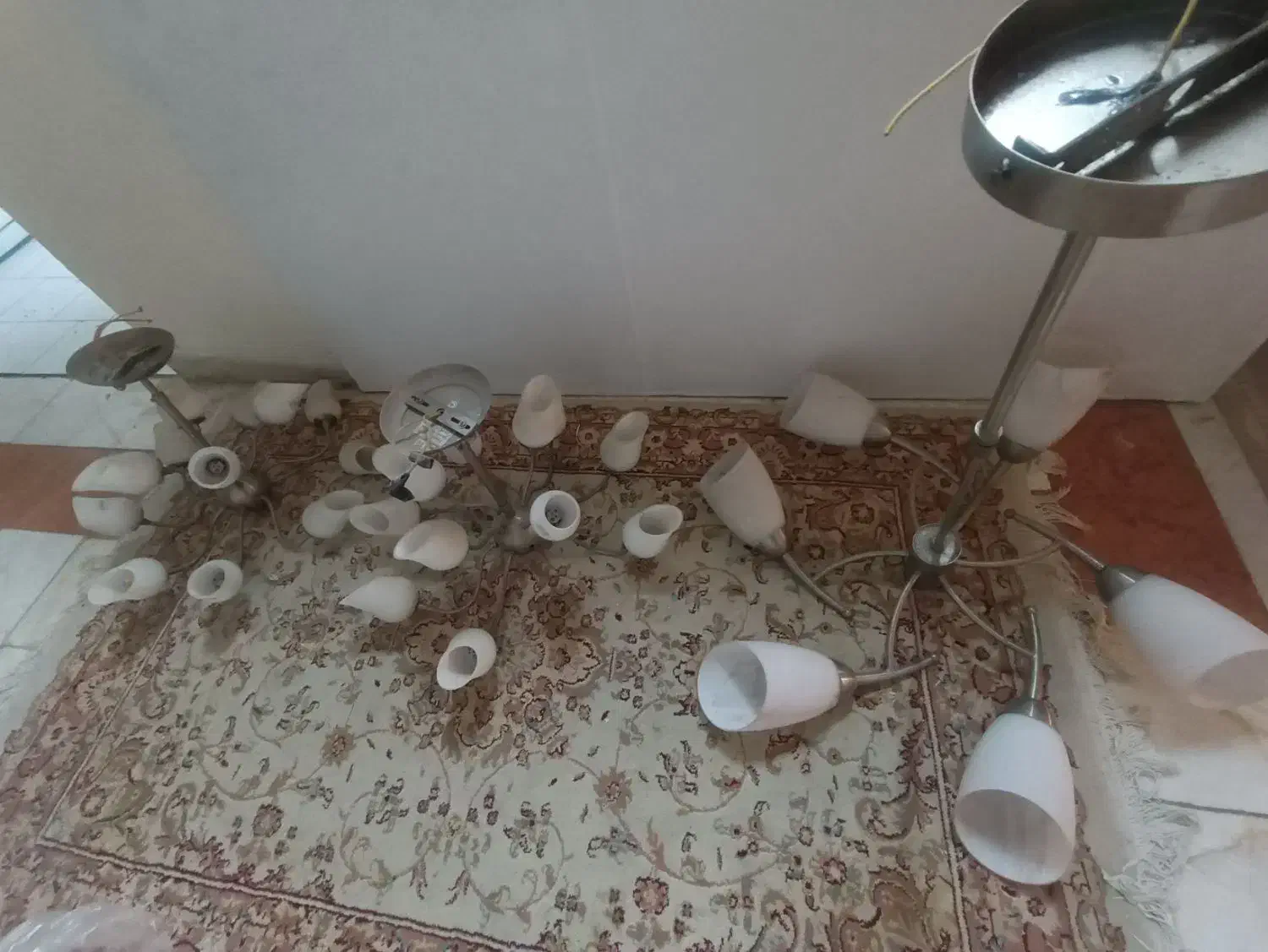 لوستر|لوستر و چراغ آویز|تهران, شمس‌آباد|دیوار