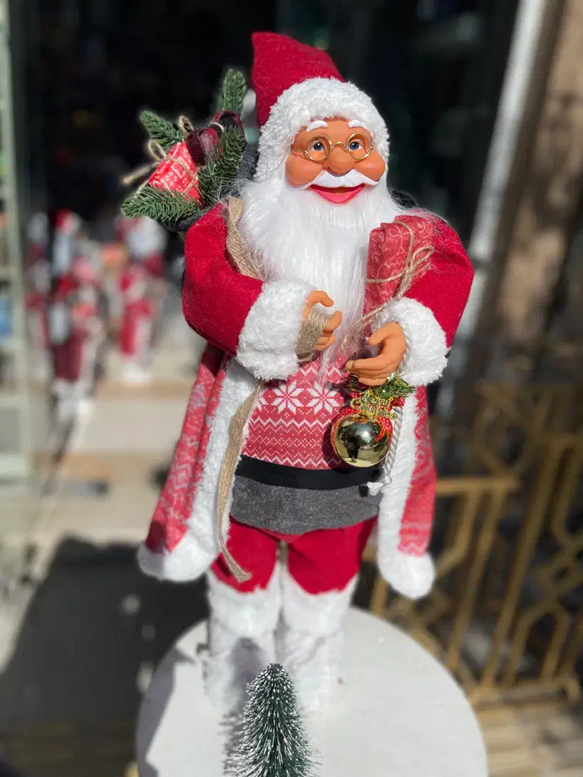 بابانوئل 30تا90 سانت درخت کریسمس وارداتی فیس واقعی|گل مصنوعی|اصفهان, ملک‌شهر|دیوار