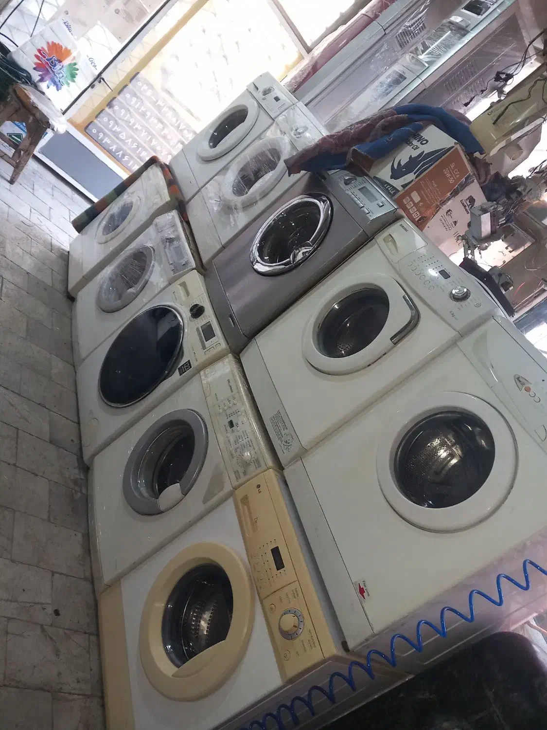 لباسشویی|ماشین لباسشویی و خشککن لباس|کرج, ساسانی (قلمستان)|دیوار