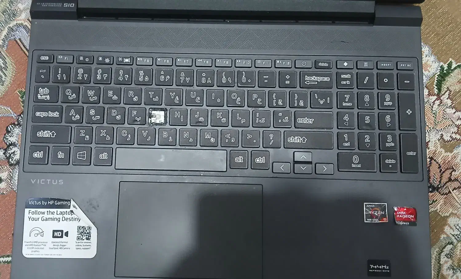 فروش فوری لپتاپ گیمینگ و رندرینگ.|رایانه همراه|فردوسیه, |دیوار