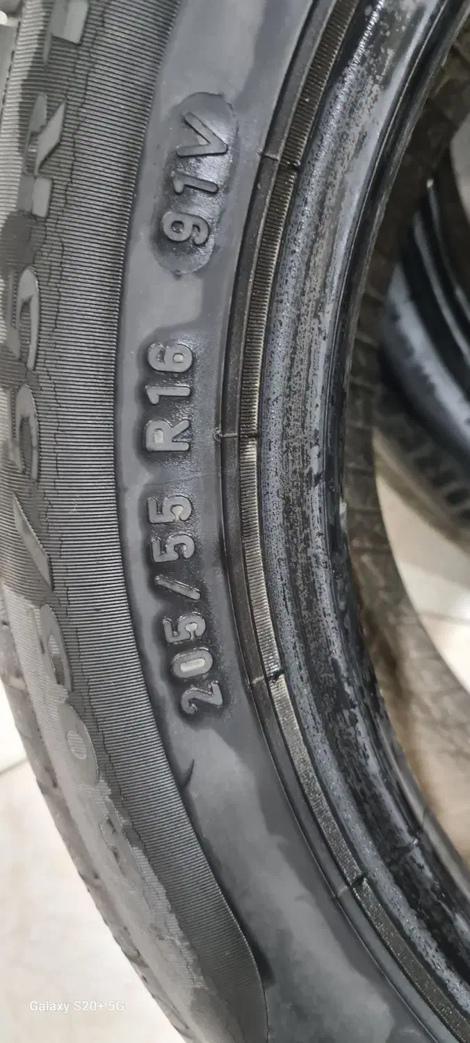 لاستیک ۲۰۵/۵۵R16 مزدا 3مزدا 323|قطعات یدکی و لوازم جانبی|باقرشهر, |دیوار