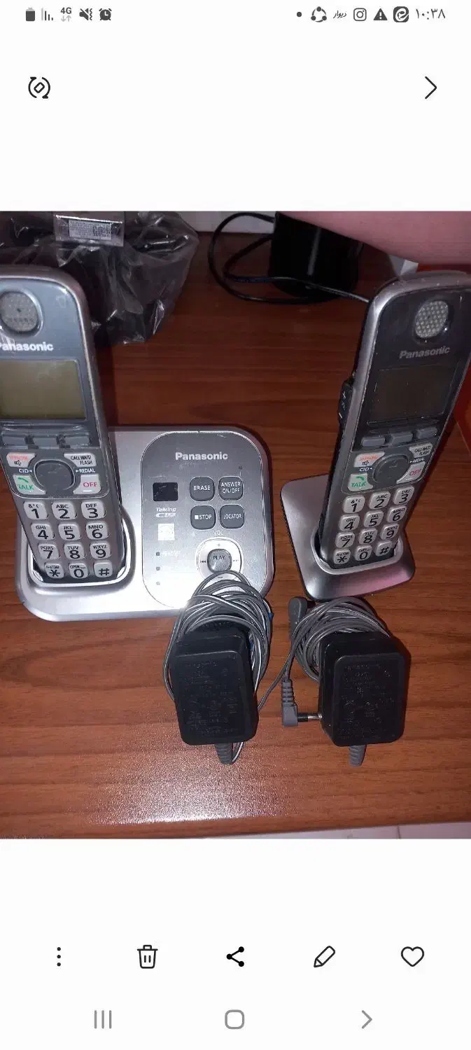 بیسیم پاناسونیک منشی دار|تلفن رومیزی|محمدشهر, شهرک چمران|دیوار