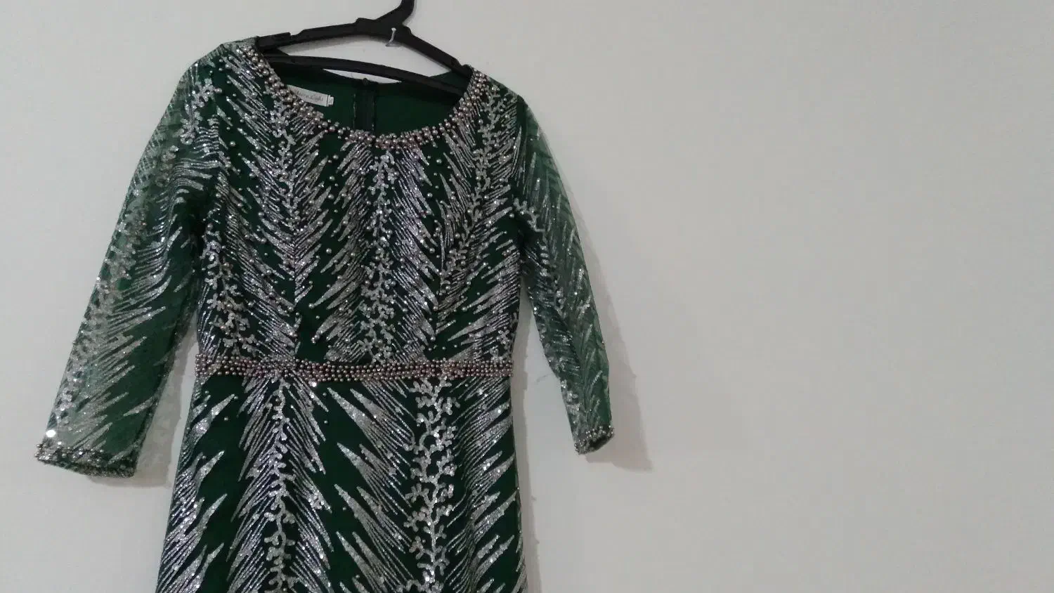 لباس مجلسی،سبز یشمی نو نو،سایز از ۴۰تا۴۴میخوره|لباس|خمین, |دیوار