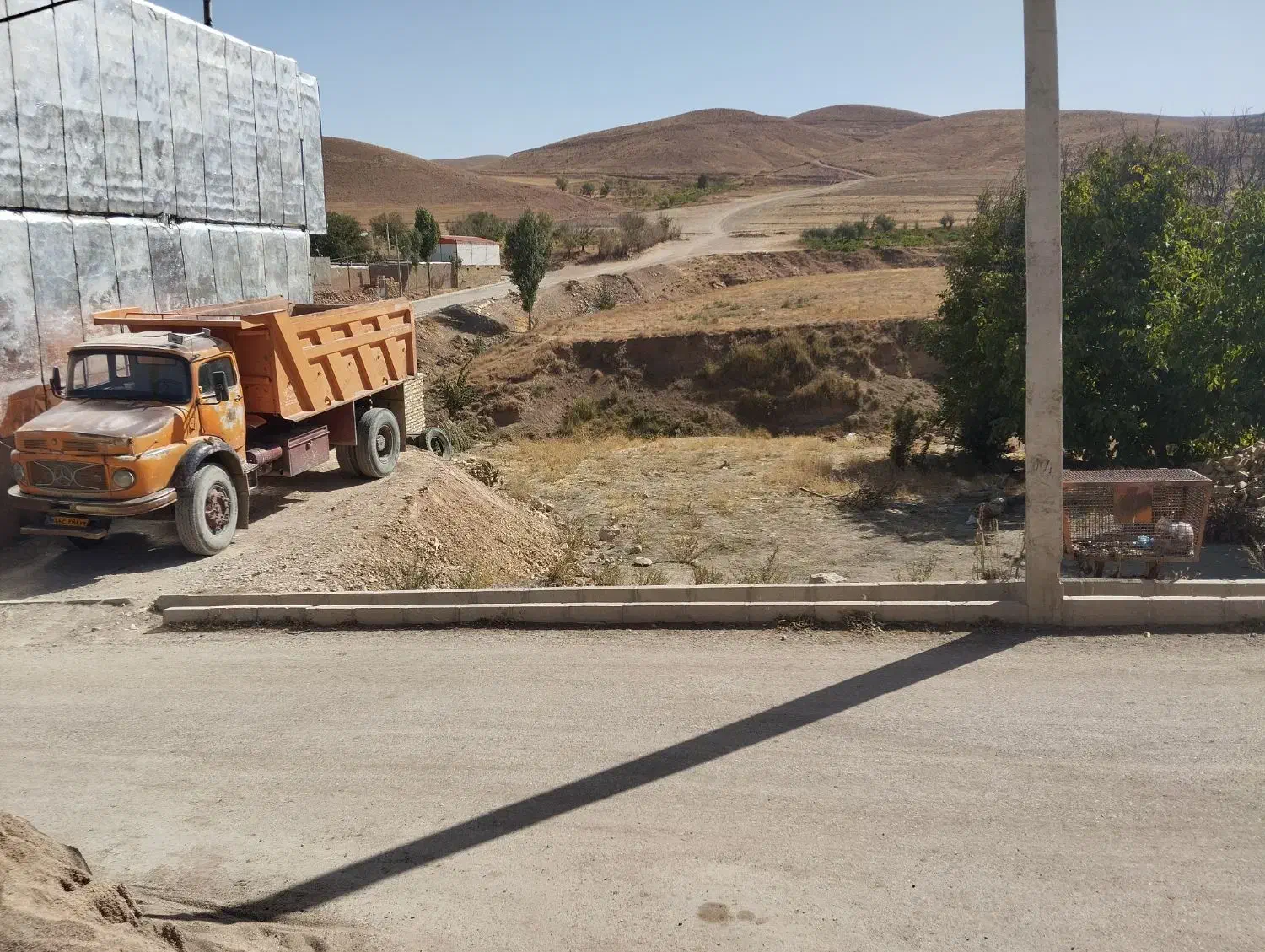 زمین مسکونی ب متراژ ششصد متر در روستای خوش آب هوا|فروش زمین و ملک کلنگی|ضیاء آباد, |دیوار
