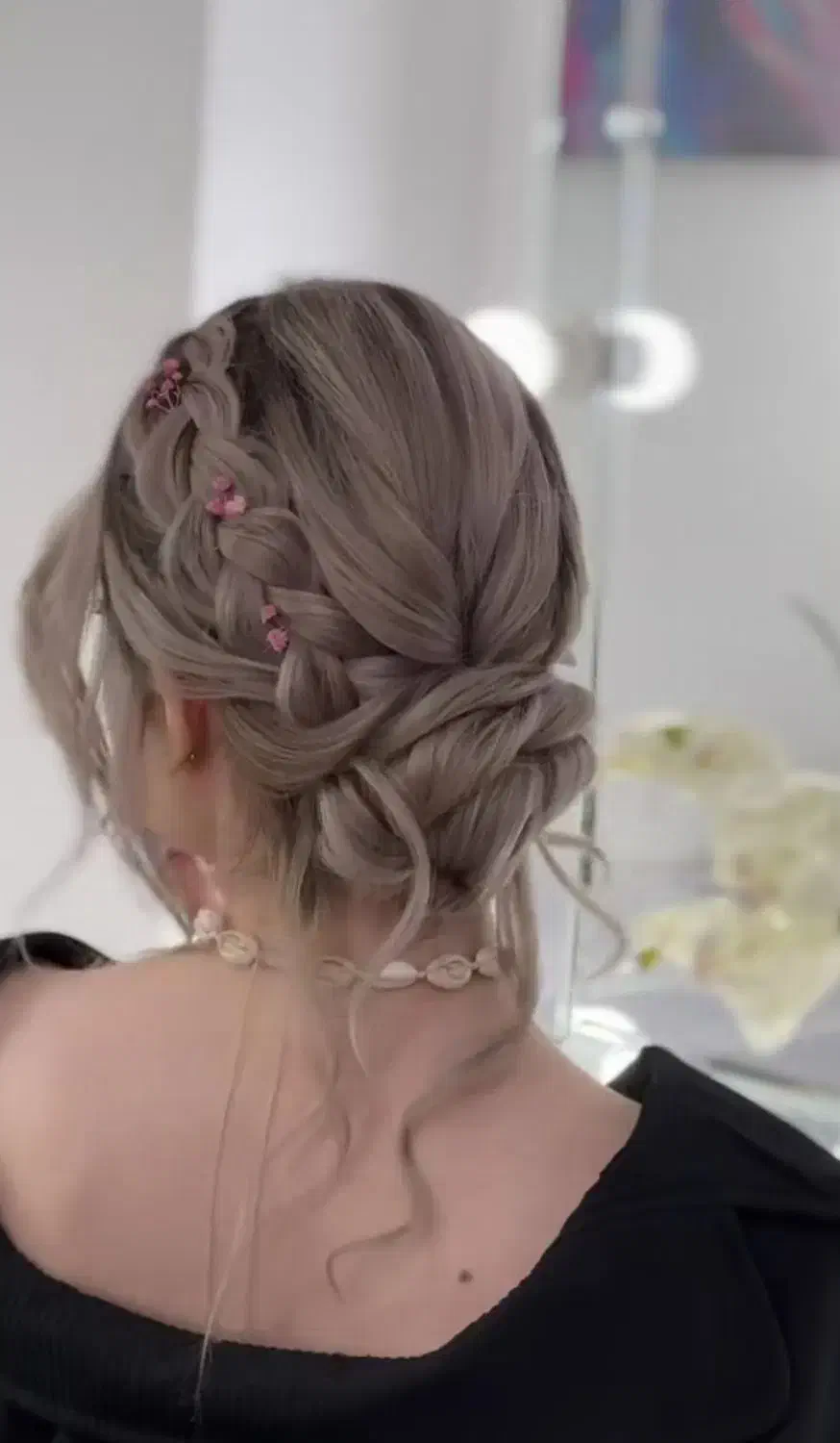 مدل شنیون|خدمات آرایشگری و زیبایی|گرگان, |دیوار