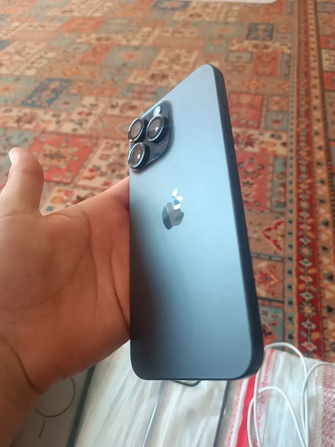 ایفن ۱۵ پرومکس (کم کار) ریجستر|موبایل|فیروزآباد (فارس), |دیوار