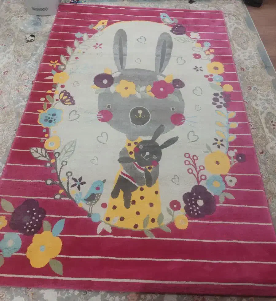 گلیم فرش ۶ متری طرح بچگانه|فرش|بهبهان, |دیوار