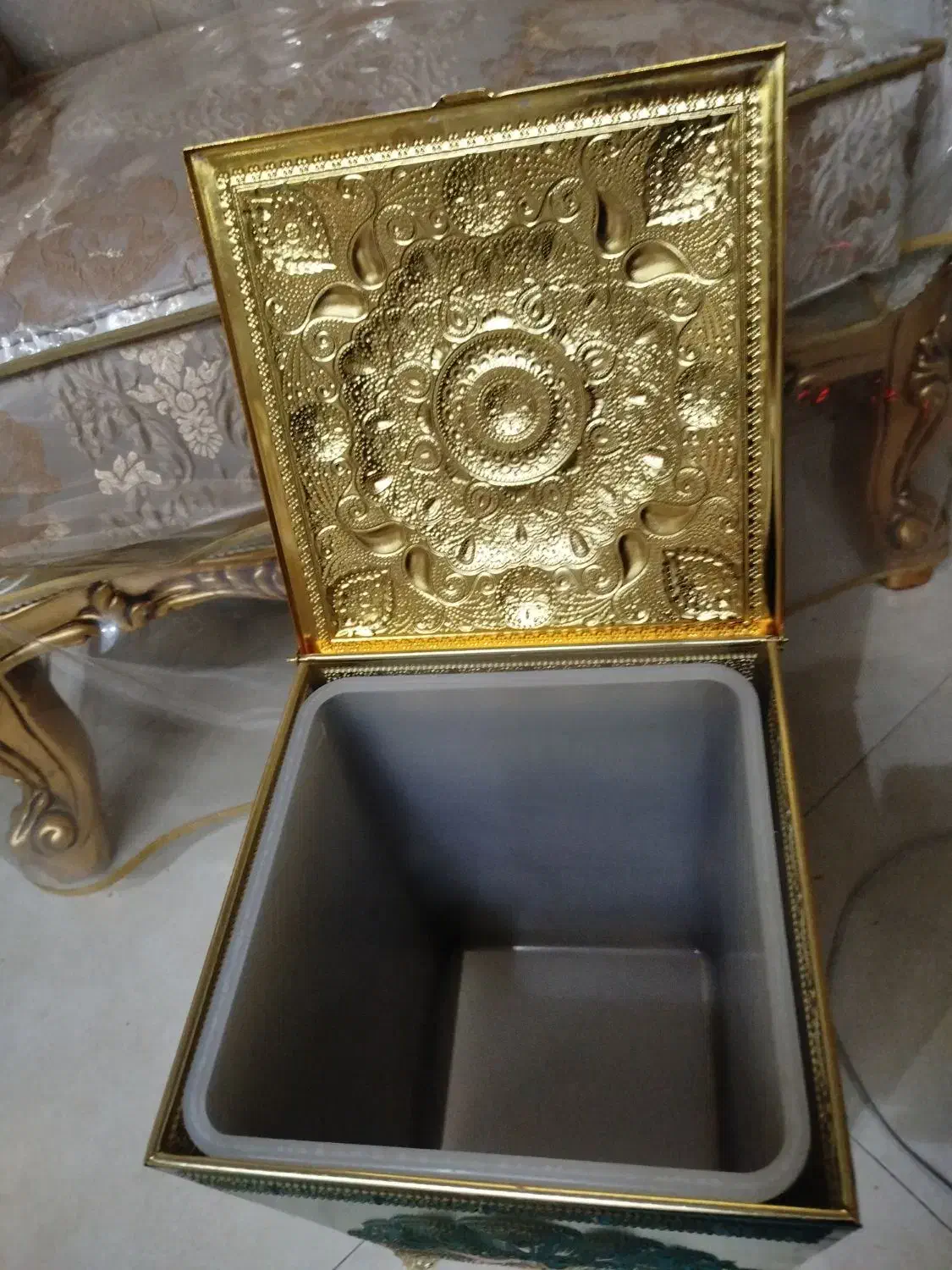 جا دستمالی و سطل نونو|صنایع دستی و سایر لوازم تزئینی|تهران, خاک سفید|دیوار