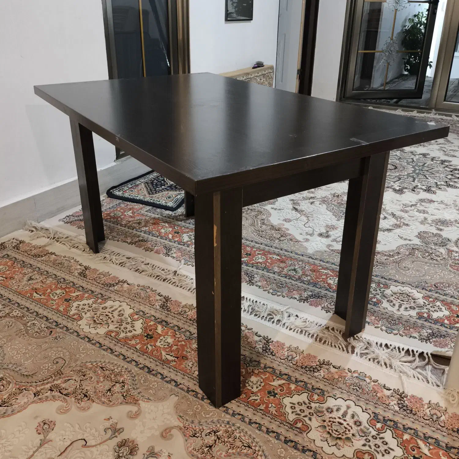 میز تحریر یا غذاخوری چهار نفره mdf|میز و صندلی غذاخوری|پیرانشهر, |دیوار