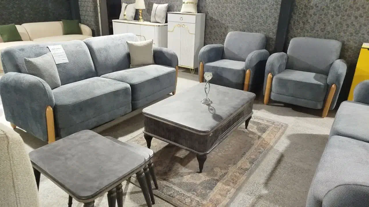 مبل هشت نفره دلاوران راحتی)|مبلمان خانگی و میز عسلی|زارچ, |دیوار