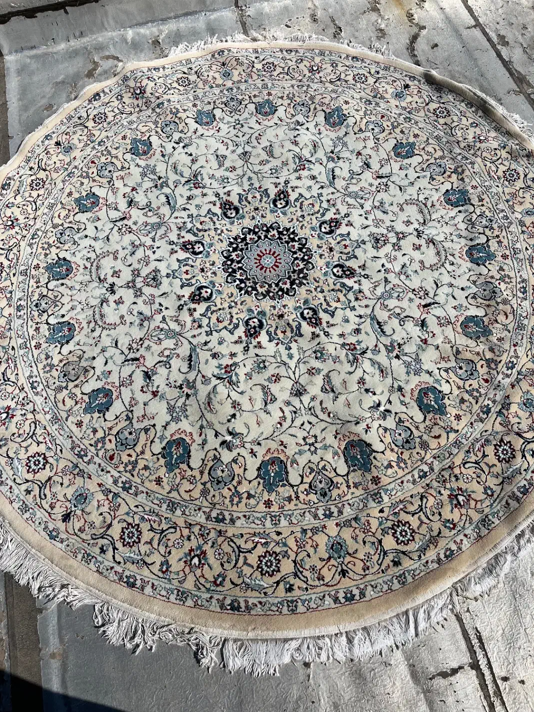 فرش گرد|فرش|قزوین, |دیوار