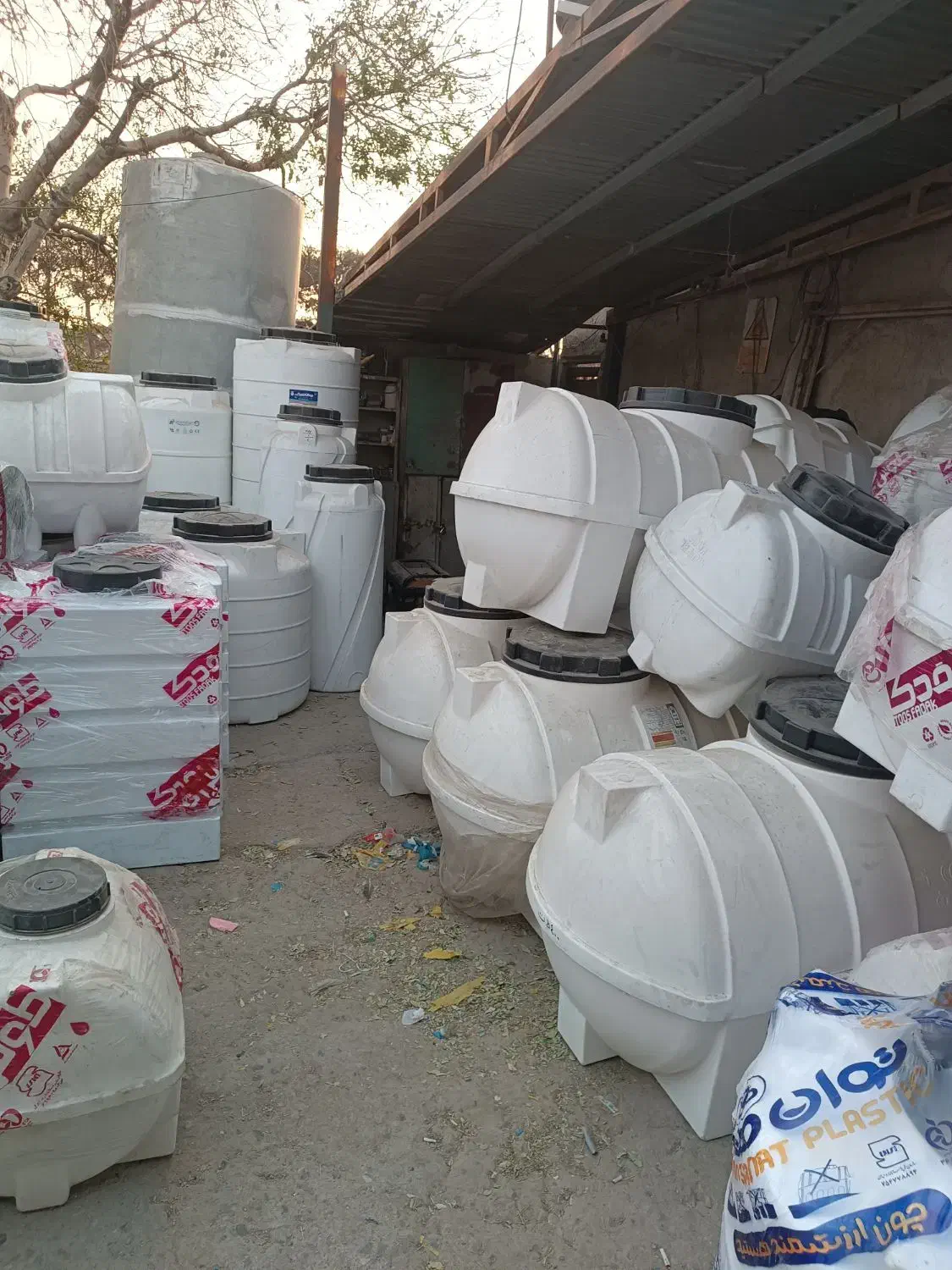 تانکر آب پلاستیکی سه لایه|مصالح و تجهیزات ساختمان|قدس, شهرقدس|دیوار