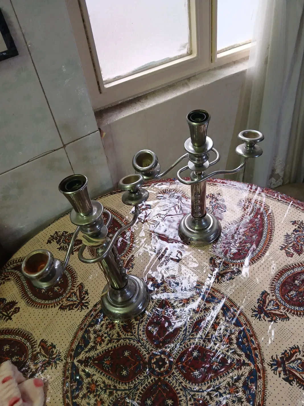شمعدونی|صنایع دستی و سایر لوازم تزئینی|تهران, مینابی|دیوار