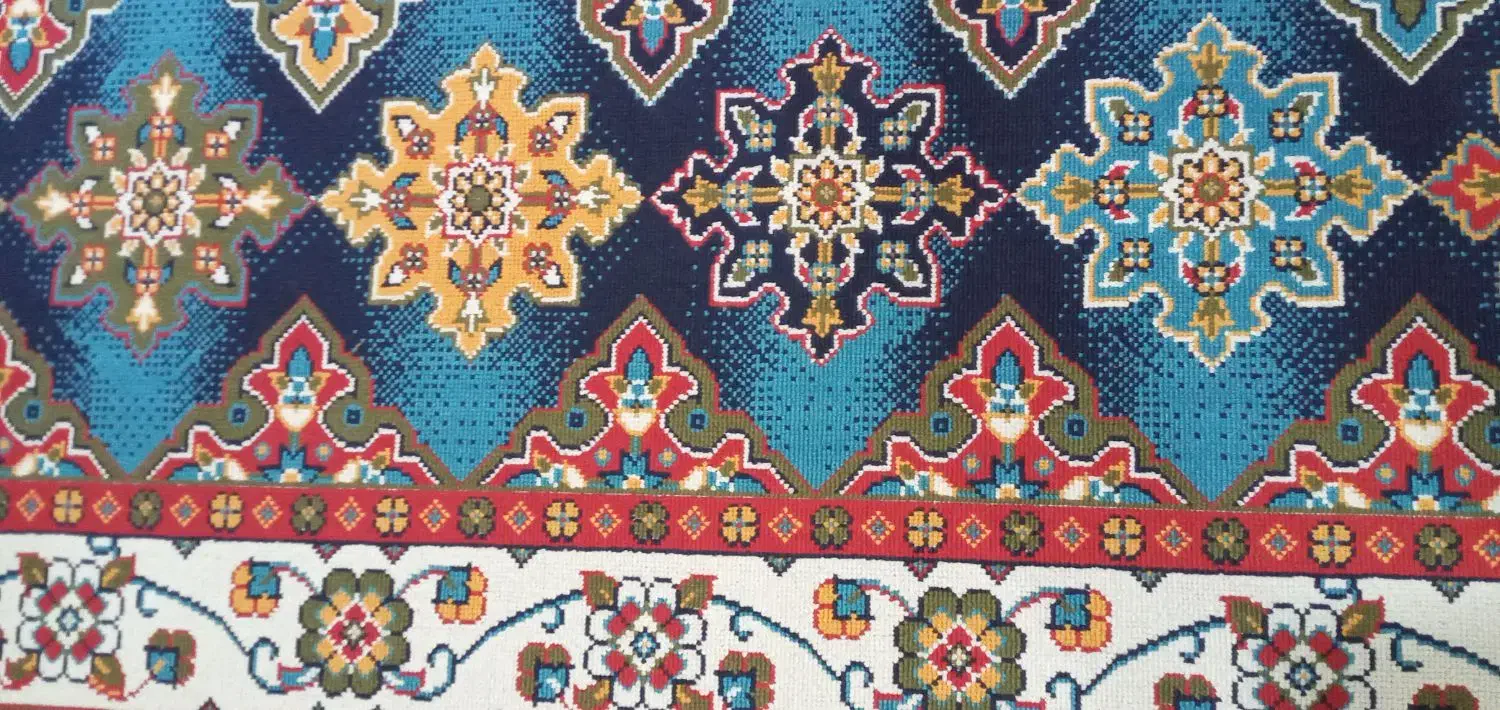 کناره فرش گلیم|گلیم، جاجیم، گبه|اراک, |دیوار