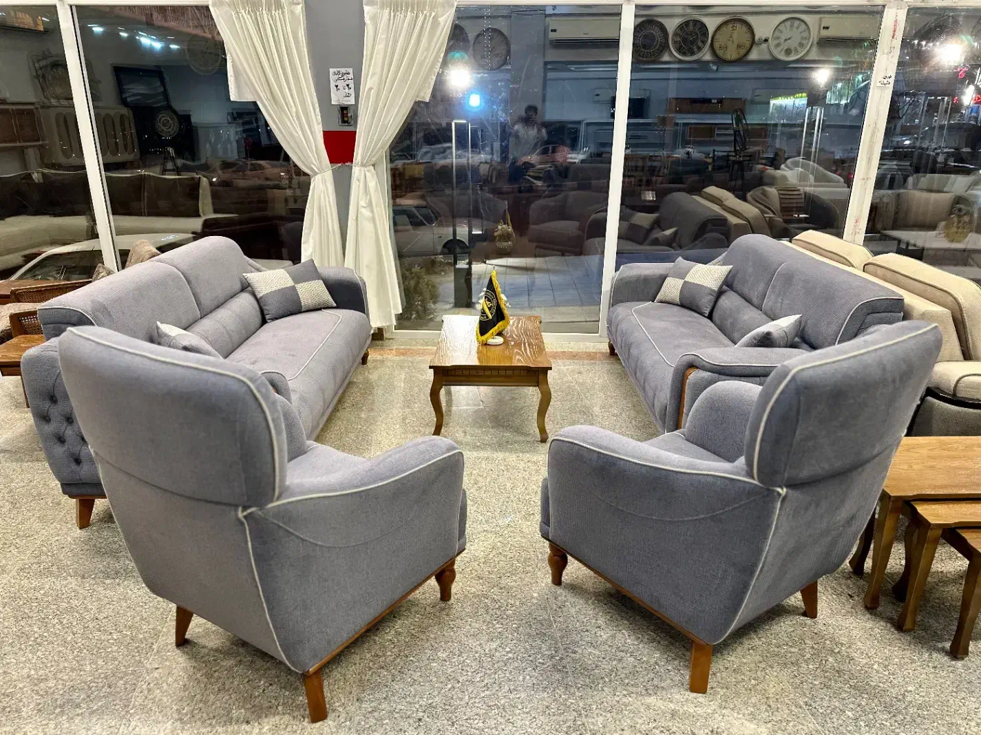 مبلمان موناکو ۸ نفره|مبلمان خانگی و میز عسلی|طرقبه, |دیوار