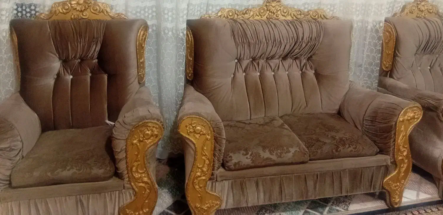 مبل 7 نفره|مبلمان خانگی و میز عسلی|تربت‌حیدریه, ۴۵ متری|دیوار