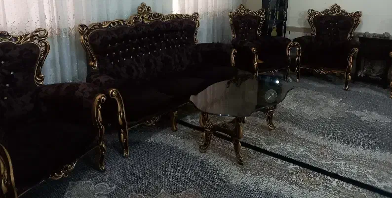 مبل سلطنتی|مبلمان خانگی و میز عسلی|الیگودرز, |دیوار