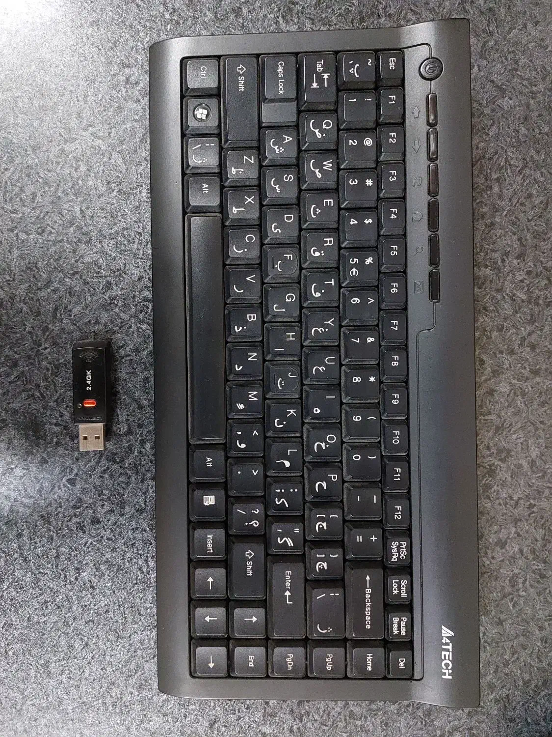 کیبورد بی سیم A4Tech مدل GK-6|قطعات و لوازم جانبی رایانه|فومن, |دیوار