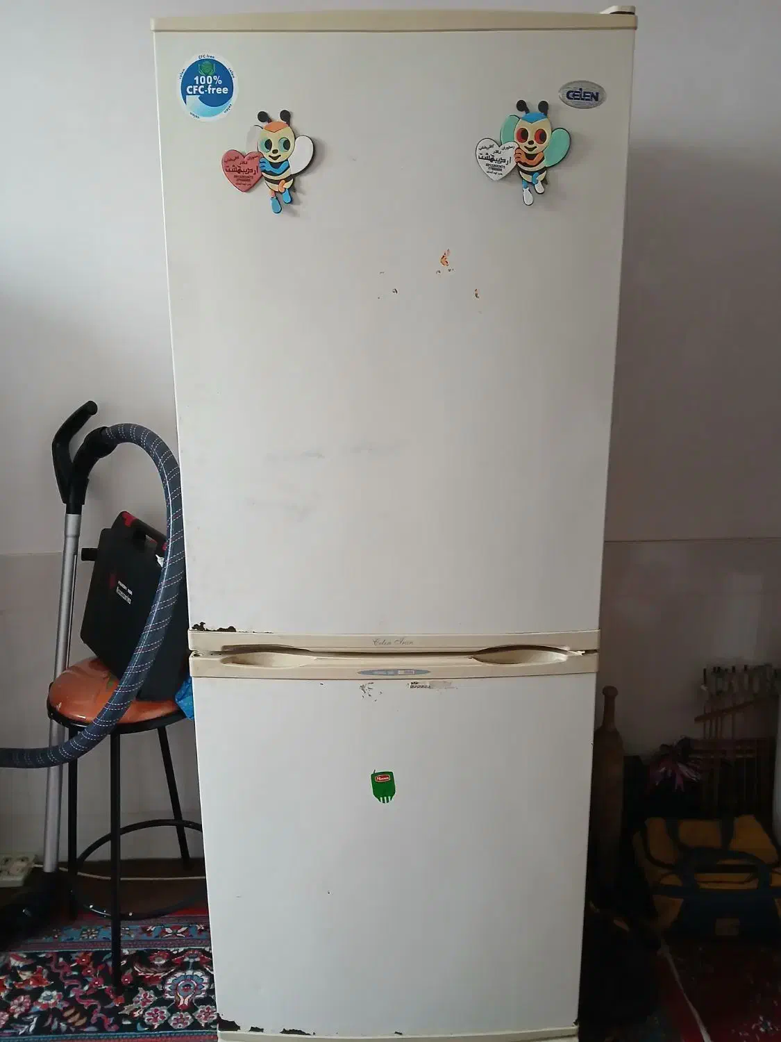 یخچال فریزر|یخچال و فریزر|ابریشم, |دیوار