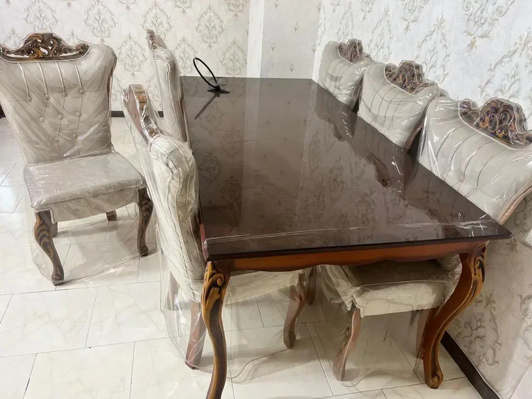 میز نهاری چوب راش در حد نو|میز و صندلی غذاخوری|کرج, شاهین‌ویلا|دیوار