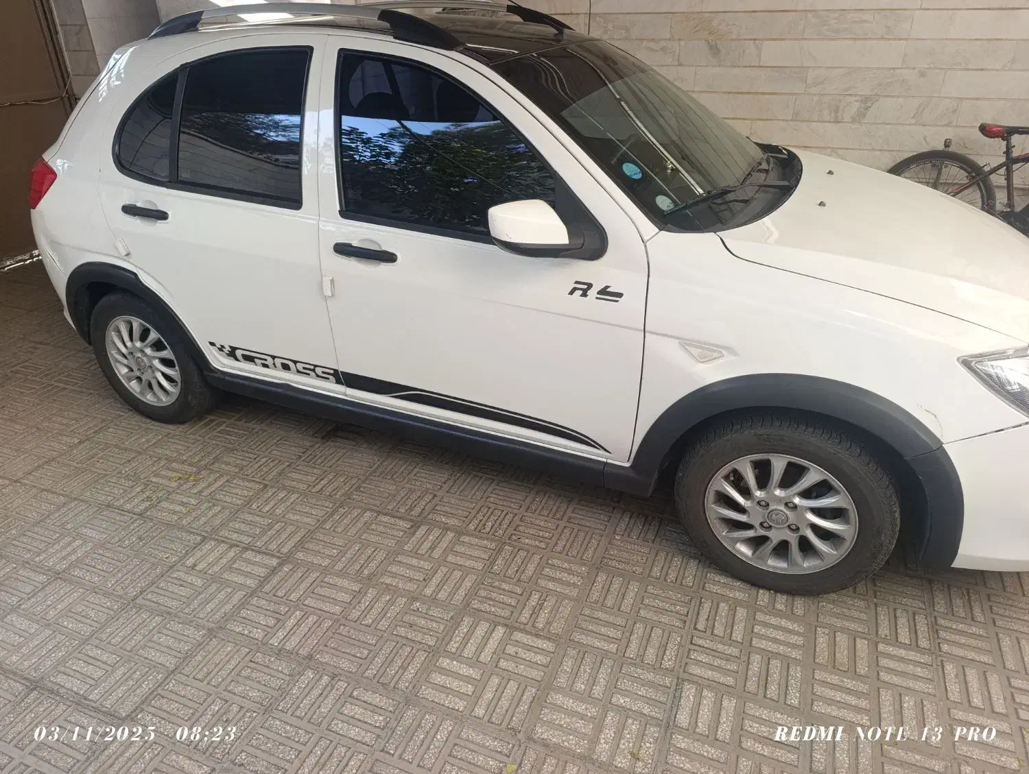 کوییک R سفید مشکی 1400|خودرو سواری و وانت|سمنان, |دیوار