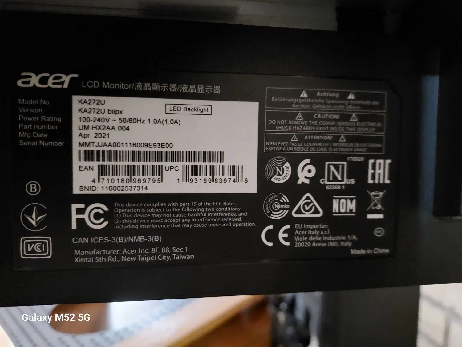 مانیتور acer|قطعات و لوازم جانبی رایانه|نجف‌آباد, ۲۲ بهمن|دیوار