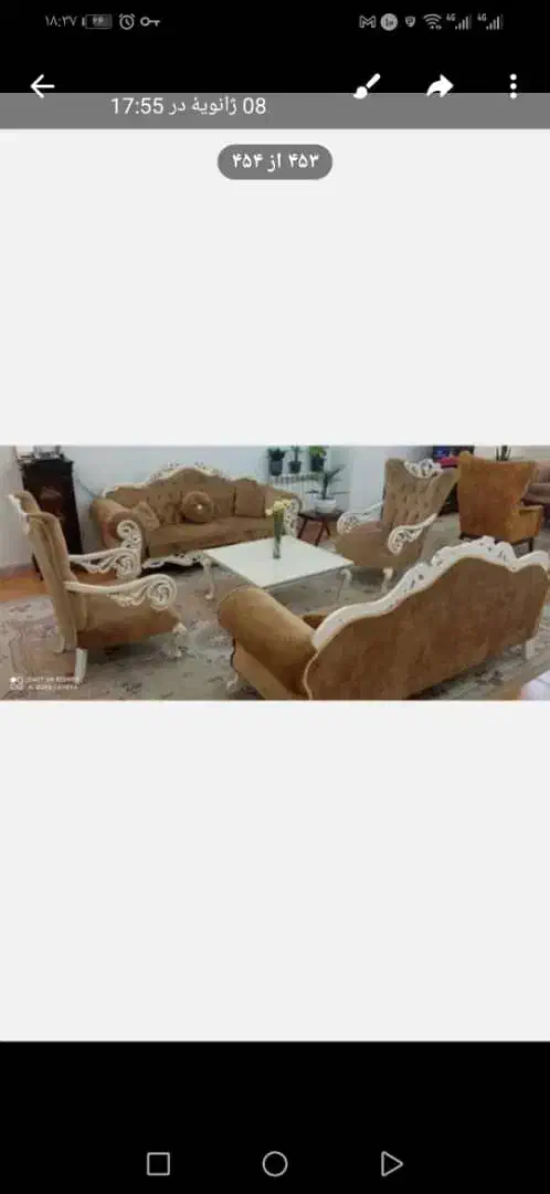 ست مبل کلاسیک ونهارخوری۸ و مبل ال مکانیزم۸ نفره|مبلمان خانگی و میز عسلی|کرج, فاز ۴ مهرشهر|دیوار