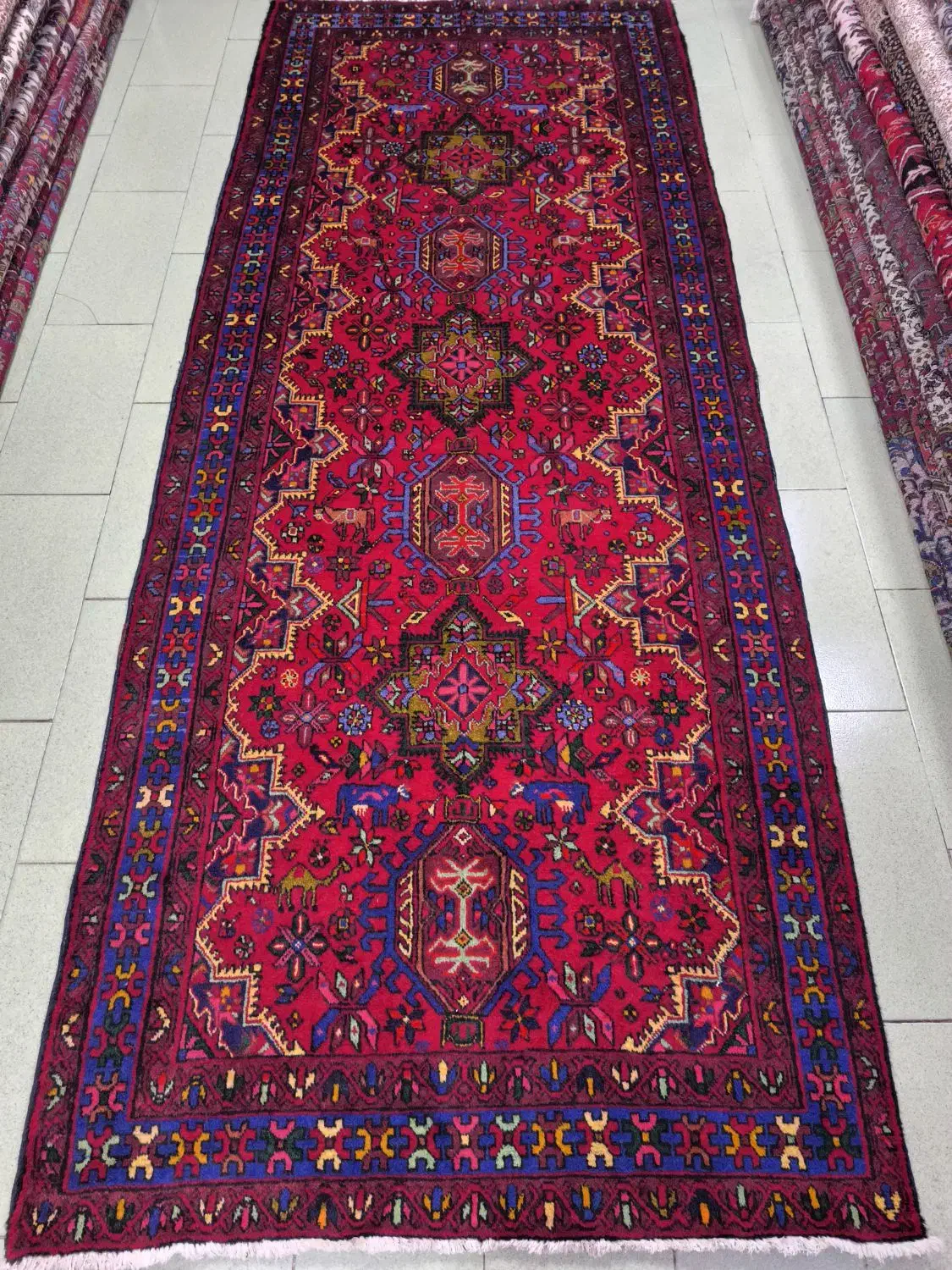 کناره لامباران|فرش|تسوج, |دیوار