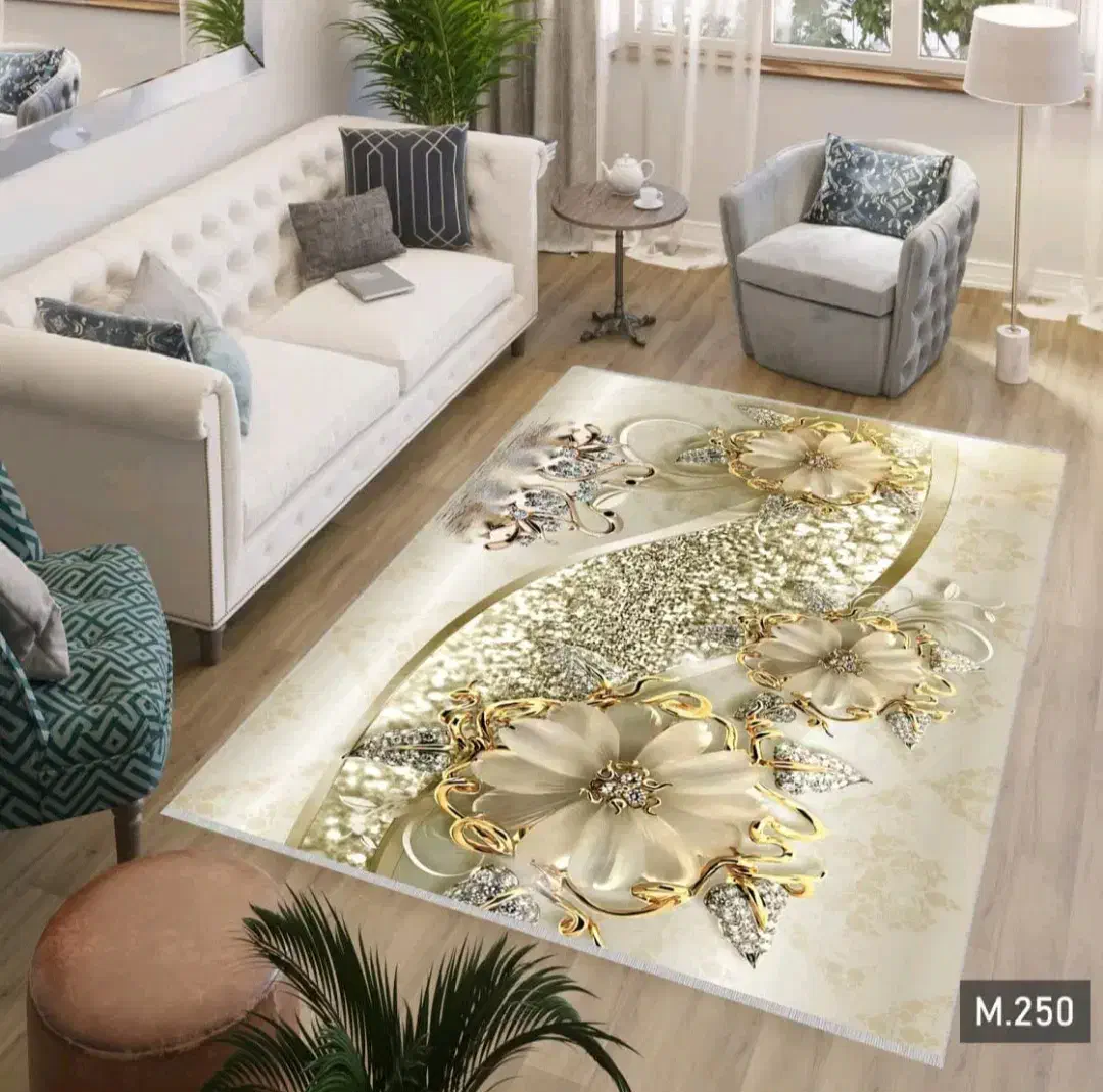 فرش ماشینی پشت استپ نمد ساوالان ایپک|فرش|تبریز, |دیوار