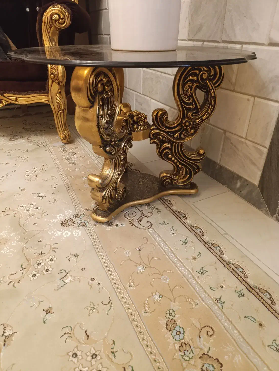 مبلمان 9نفره|مبلمان خانگی و میز عسلی|رباط‌کریم, رباط‌کریم|دیوار