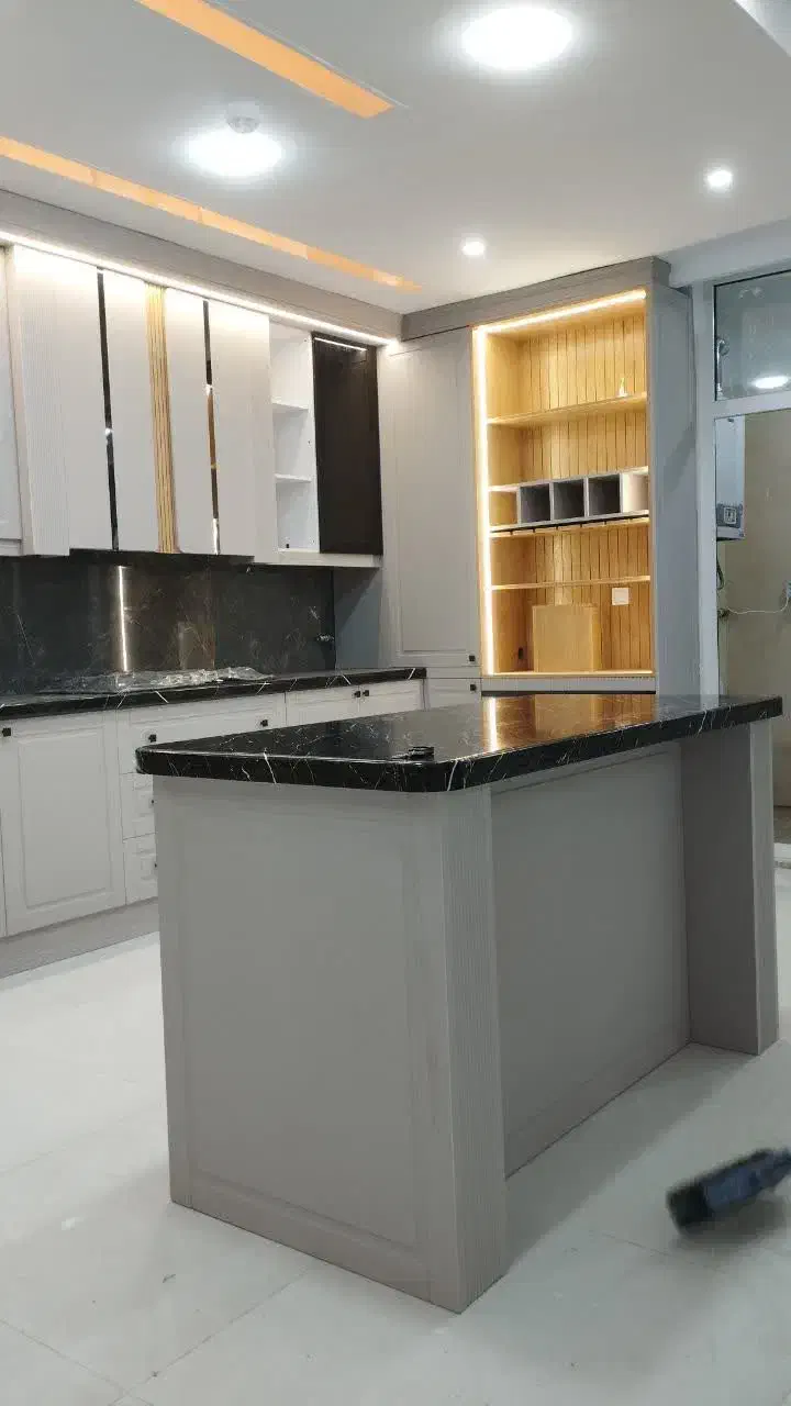 طراحی و اجرای دکوراسیون MDF کابینت کمد و میز TV|خدمات پیشه و مهارت|قم, پردیسان|دیوار