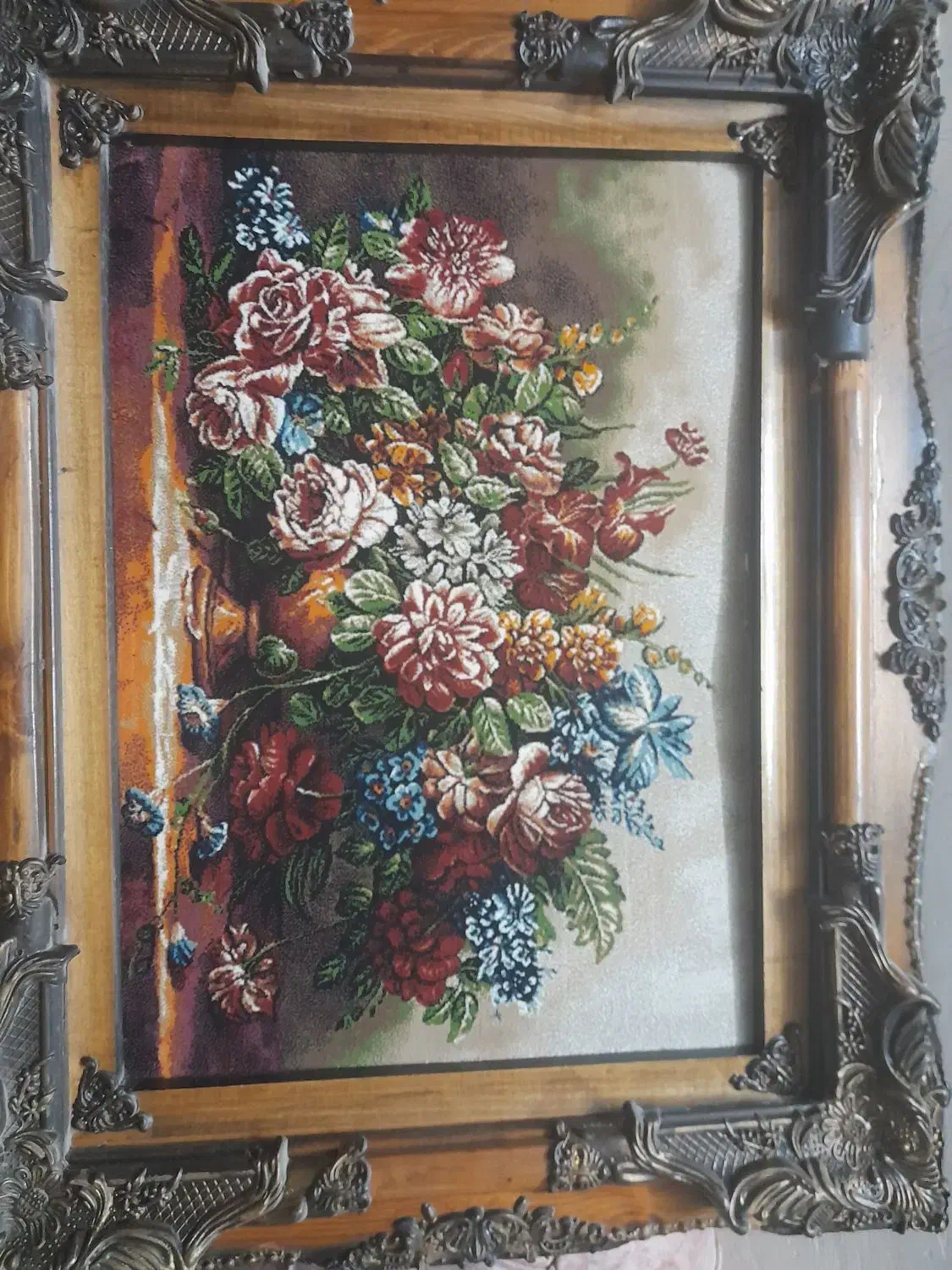 ۲عدد تابلو فرش درحد نو سالم|تابلو فرش|اشتهارد, |دیوار