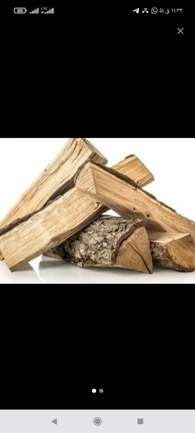 چوب هیزم کیلویی وبسته بندی درجه یک|عمده‌فروشی|اصفهان, لیمجیر|دیوار