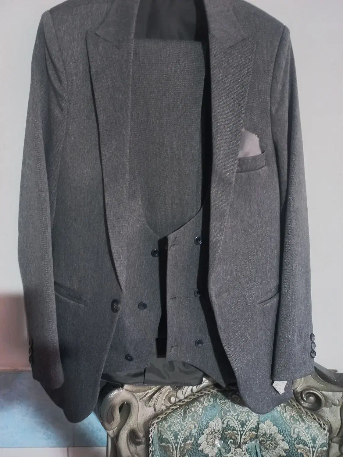 ۲ دست کت و شلوار درحد نو|لباس|فلاورجان, |دیوار