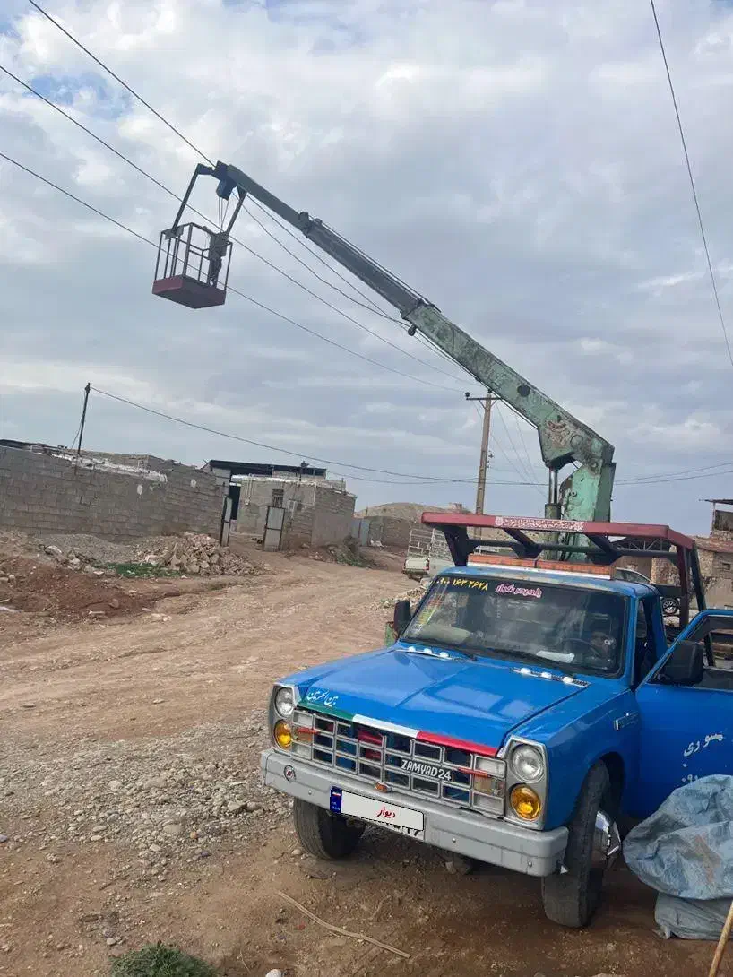 جرثقیل همراه با سبد بالابر|خودرو سنگین|مسجد سلیمان, |دیوار