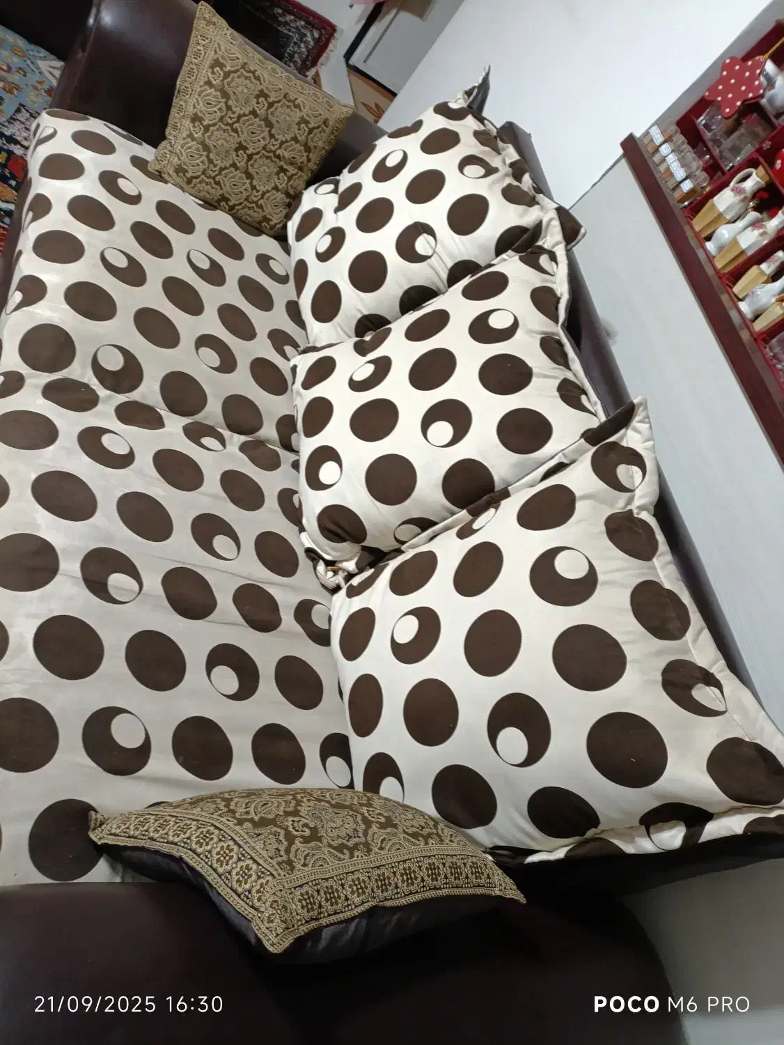 مبل چرم 7نفره|مبلمان خانگی و میز عسلی|ملایر, |دیوار