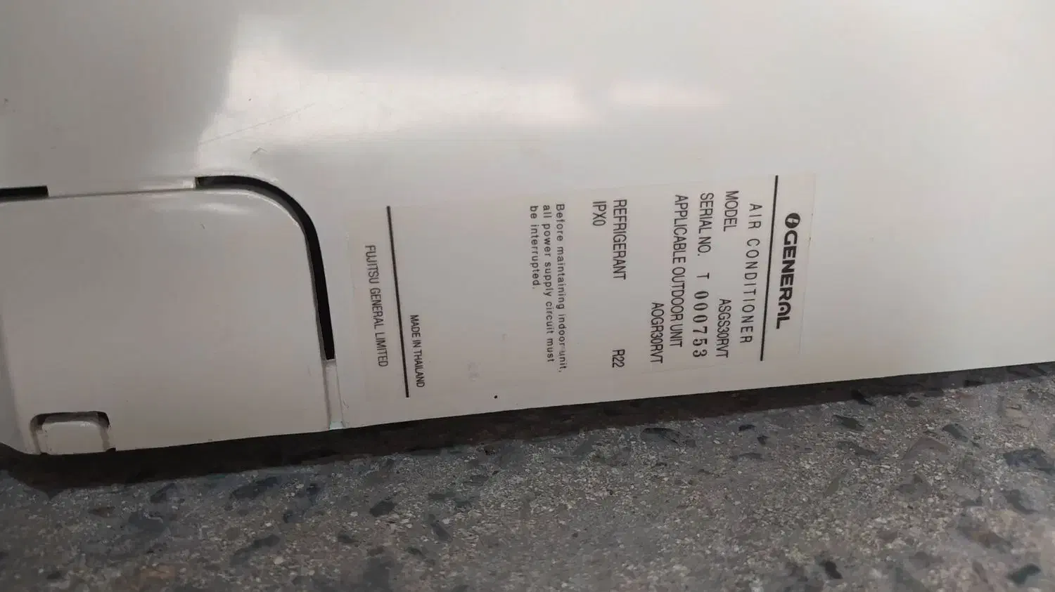 کولر گازی اجنرال30000|کولر گازی و فنکوئل|آبیک, |دیوار