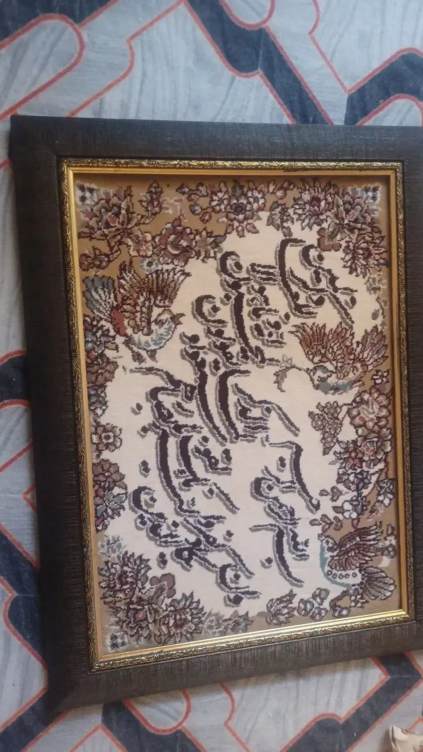 تلبلو فزش ماشینی|تابلو فرش|قم, عمار یاسر|دیوار