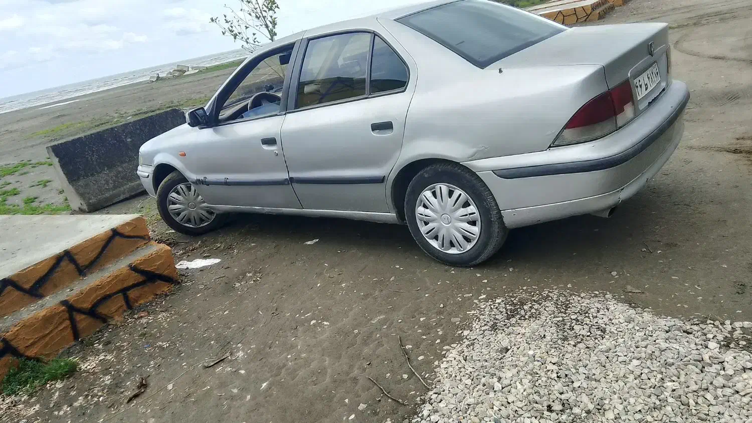 سمند مدل آخرای 83|خودرو سواری و وانت|چوبر, |دیوار