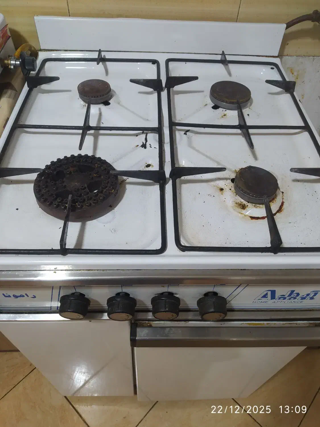 گاز  چهار شعله|اجاق گاز و لوازم برقی پخت‌وپز|مشهد, هدایت|دیوار