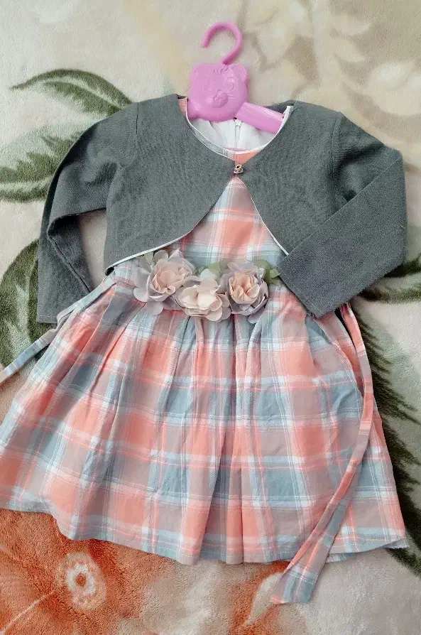 لباس دخترانه کت سرافن|کفش و لباس بچه|میبد, |دیوار