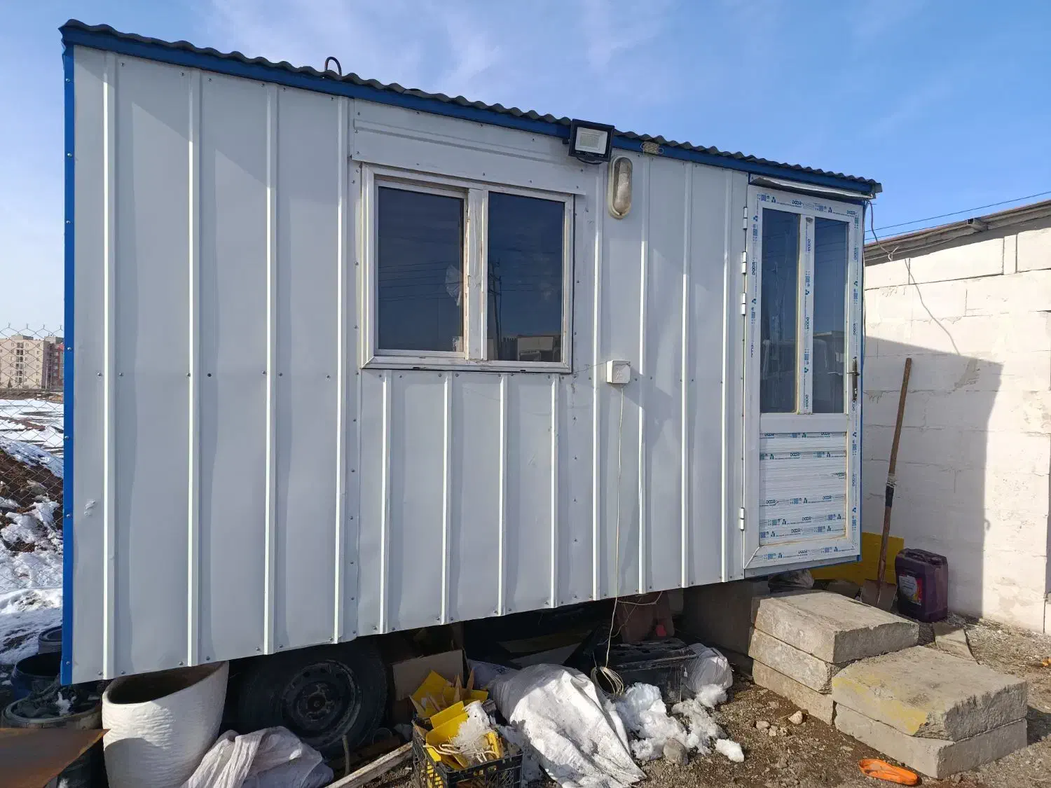 کانکس 8 متری چرخدار|مصالح و تجهیزات ساختمان|محمدیه-قزوین, |دیوار