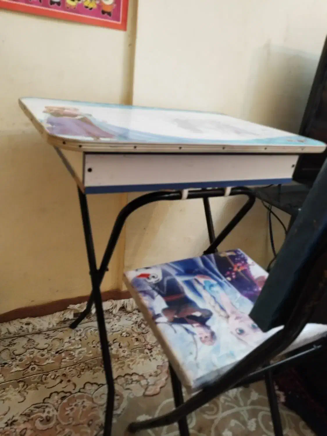 میز تحریر تاشو دخترانه|میز تحریر و کامپیوتر|تبریز, |دیوار