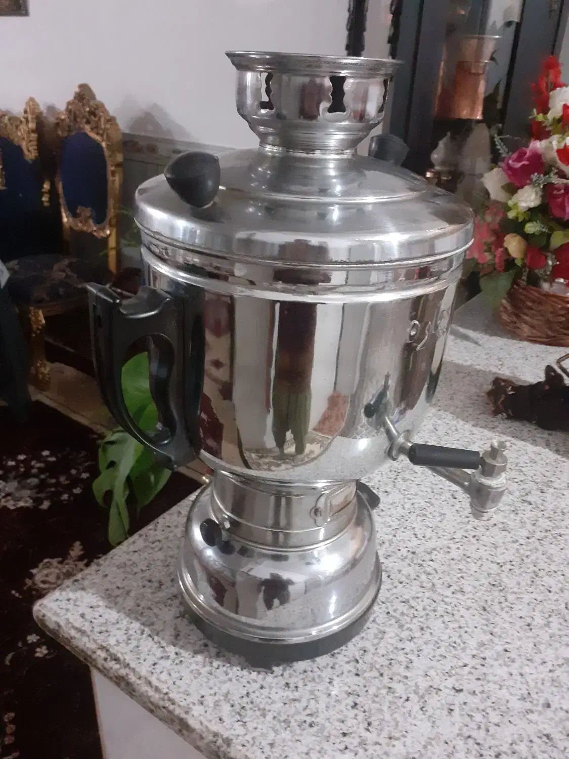 سماور گازی تمیز کم کار کرد|سماور، چای‌ساز، قهوه‌ساز|زنجان, |دیوار