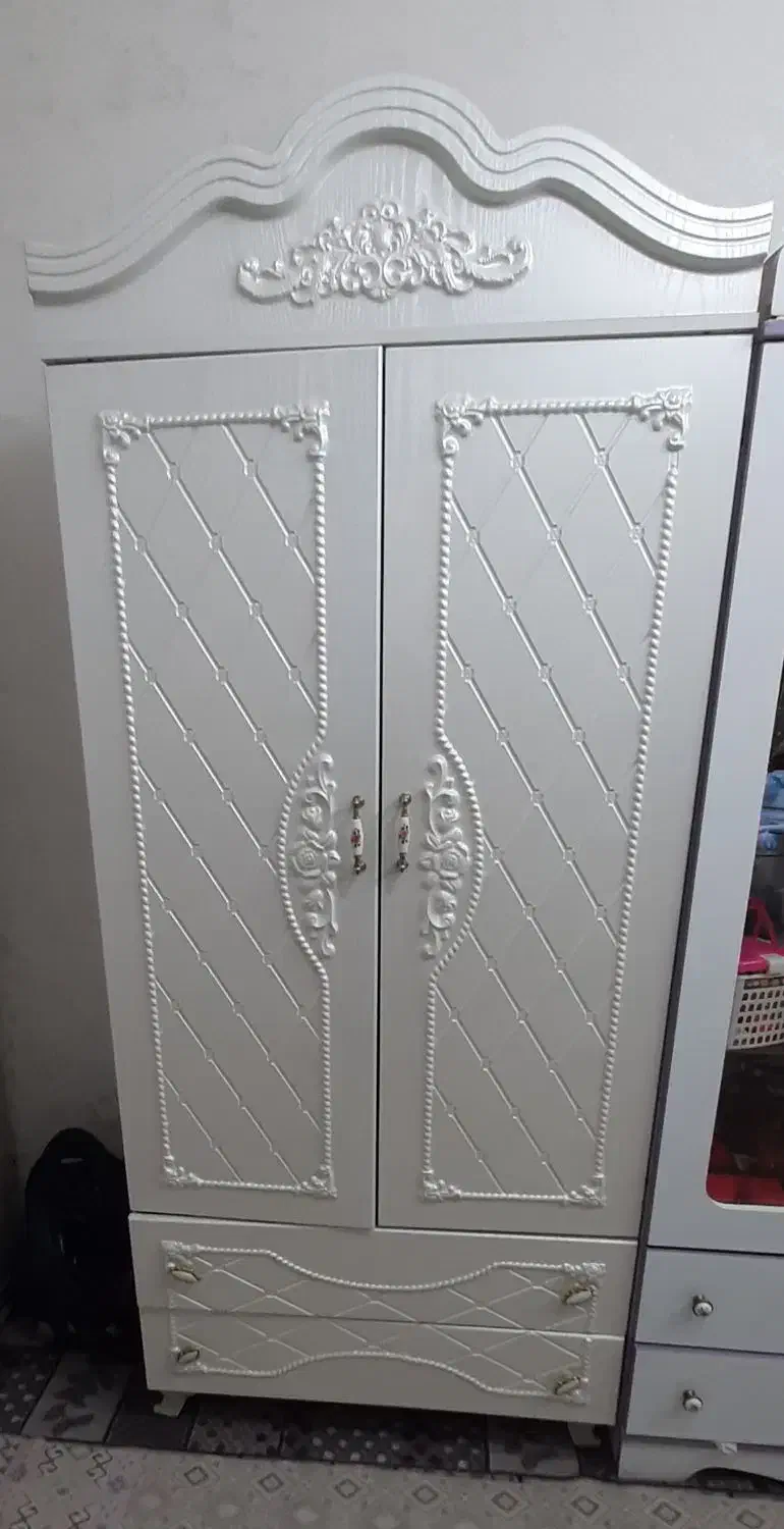 کمد لباس در حدنو سفید رنگ|جاکفشی، کمد، دراور|رباط‌کریم, رباط‌کریم|دیوار