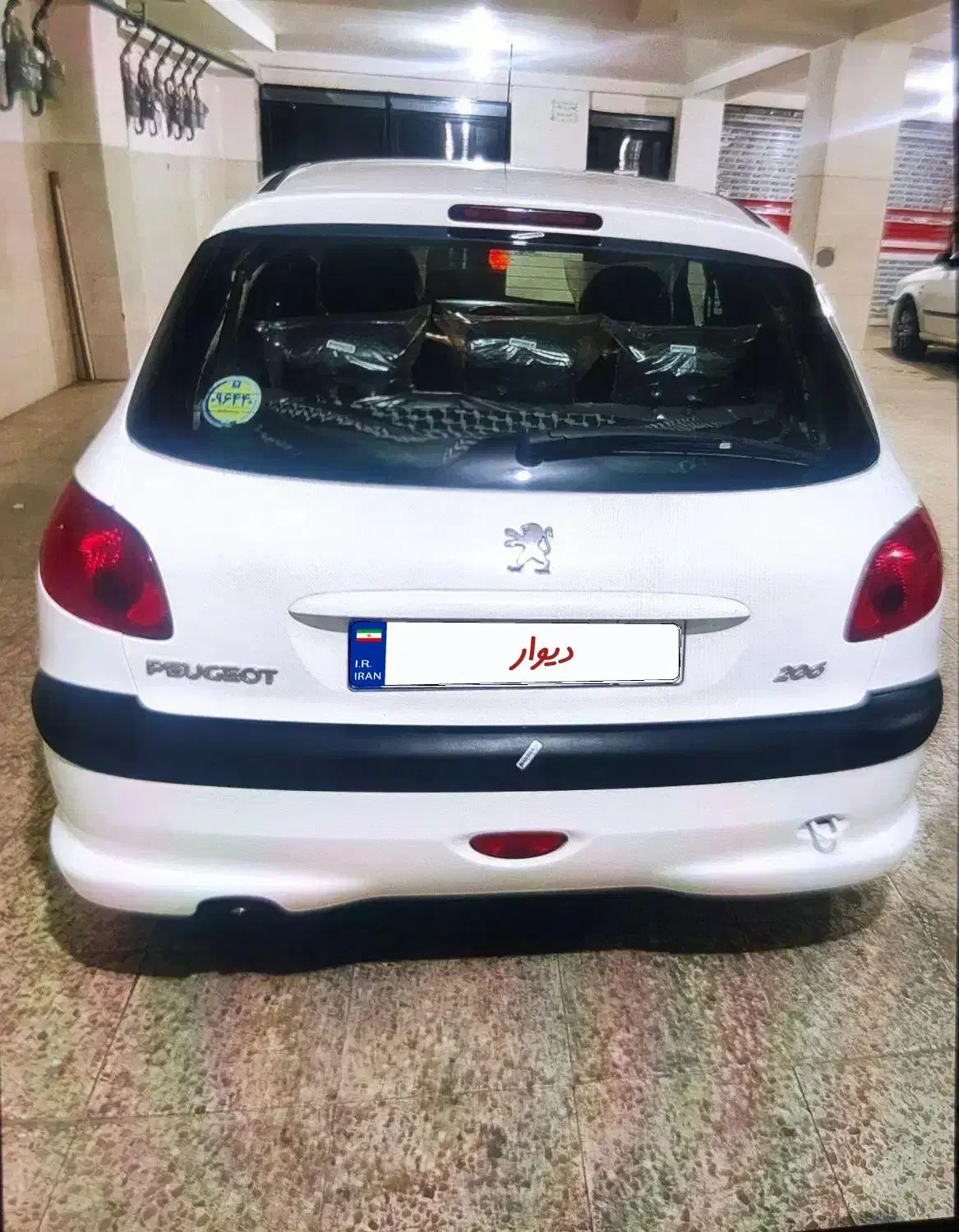 پژو 206 tu3 مدل 1401 بیرنگ درحد خشک|خودرو سواری و وانت|صباشهر, |دیوار