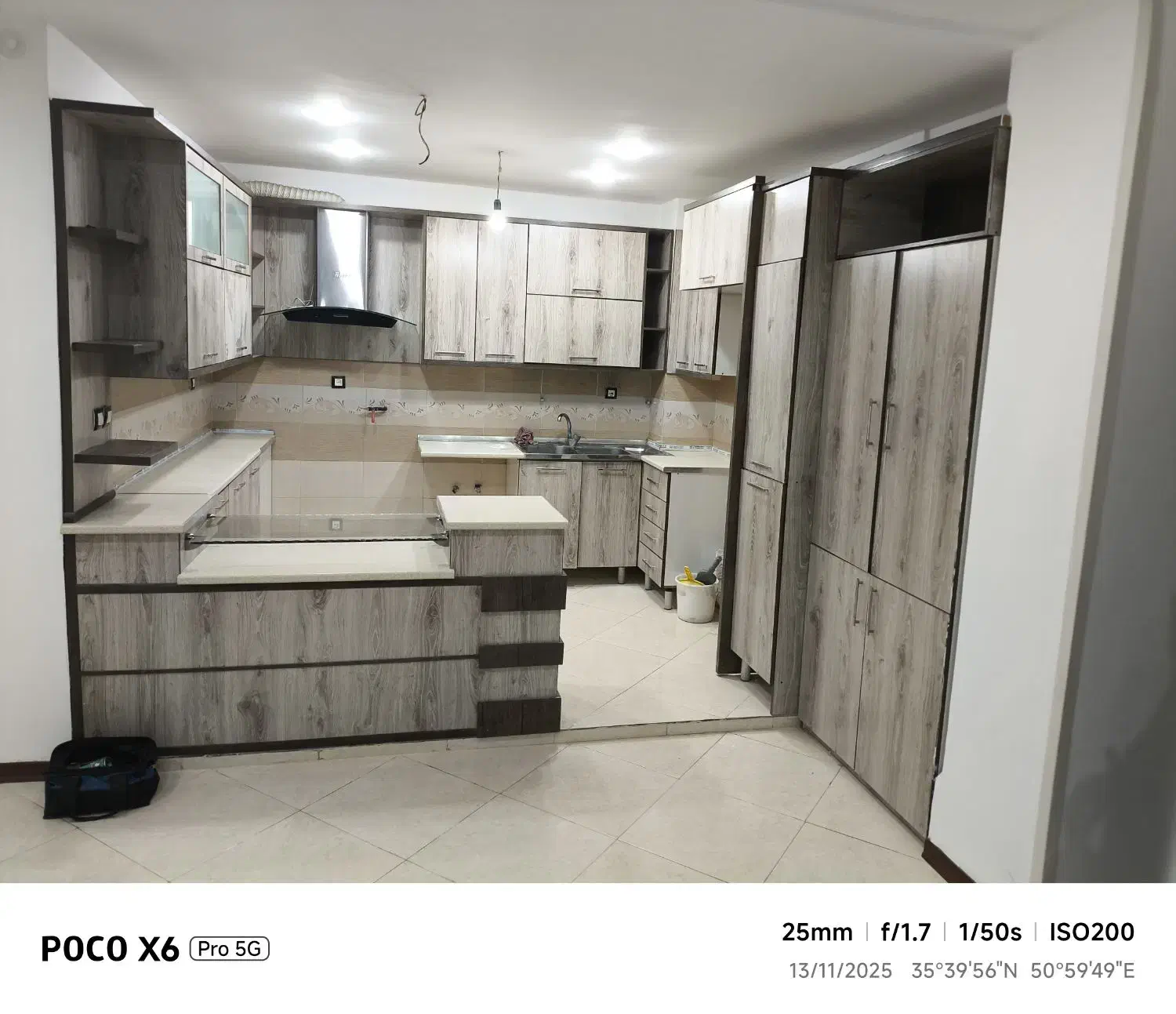 کابینت آشپزخانه ام دی اف در حد نو|مصالح و تجهیزات ساختمان|اندیشه, شهرک مریم|دیوار