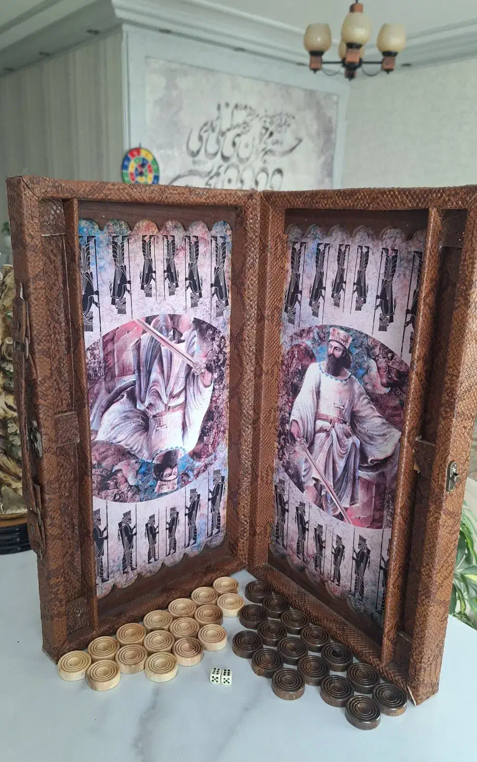 تخته نرد|اسباب‌‌بازی|اندیشه, اندیشه فاز ۵|دیوار