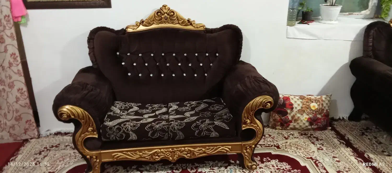 مبل راحتی هفت نفره فروشی|مبلمان خانگی و میز عسلی|تربت جام, جامرود|دیوار