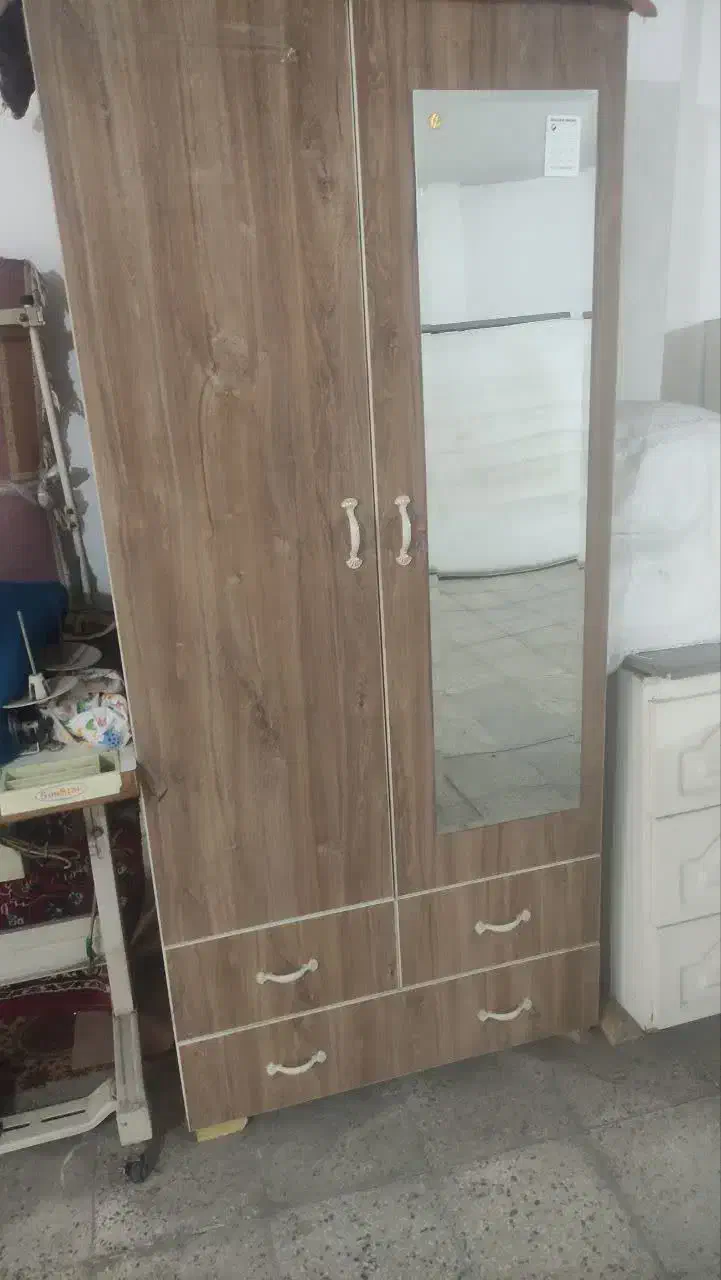 کمد و تخت دو نفره جک دار|تخت و سرویس خواب|قرچک, زیبا شهر|دیوار